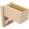 Ekena Millwork 7 1/2-in W x 12-in D x 12-in H Balboa Block Rough Cedar Woodgrain TimberThane Outlooker, Primed Tan OUTUR075X12X12BOA44RCPR - alternate 4